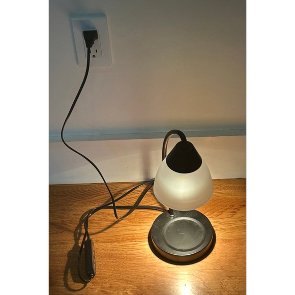 Candle Warmer Lamp 
Black & white - Picture 2 of 6